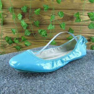 Maria Sharapova Women's NikeAir Ballet Blue‎ Patent Leather Size 8.5M Used 2025